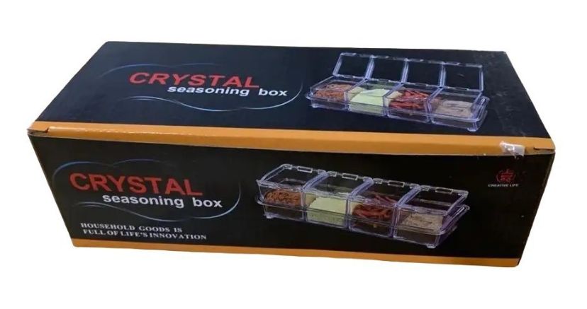 Caja condimentos acrílica